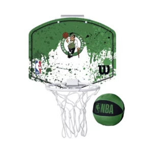 Mini canasta de baloncesto de los Boston Celtics
